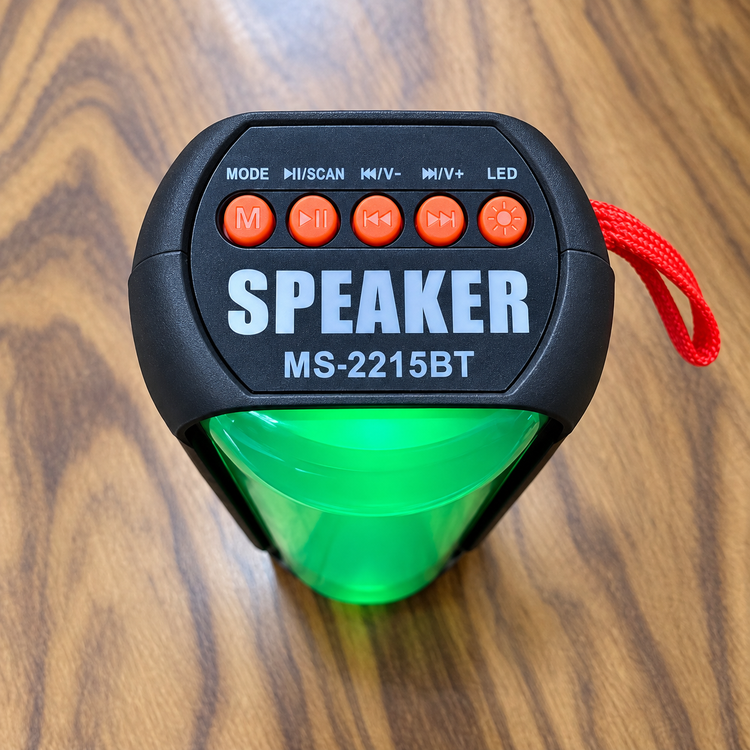اسپیکر بلوتوثی قابل حمل مدل MS-2215BT